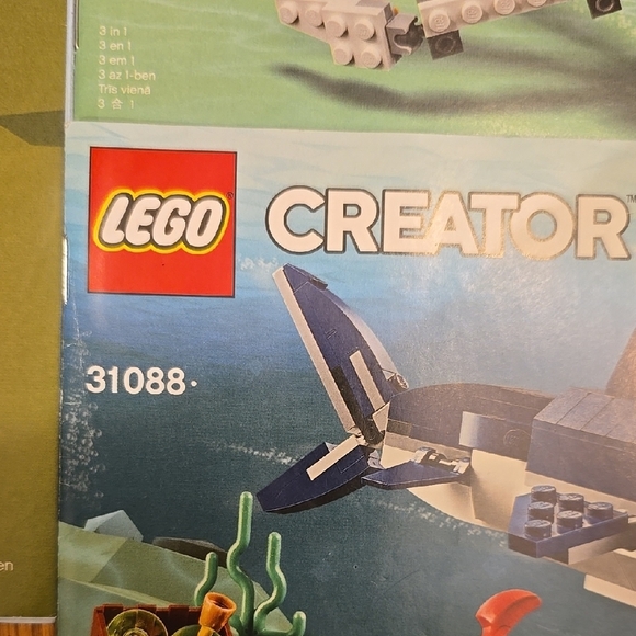 LEGO Creator 3-in-1 Skull Island and Sea Creatures INSTRUCTION BOOKS ONLY LOT H - Picture 7 of 8